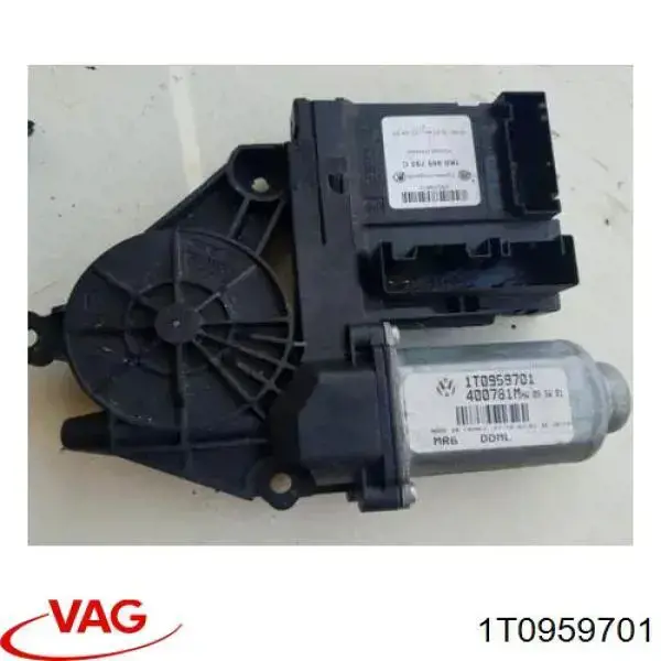 Привод электростеклоподъемника передний VAG 1T0959701