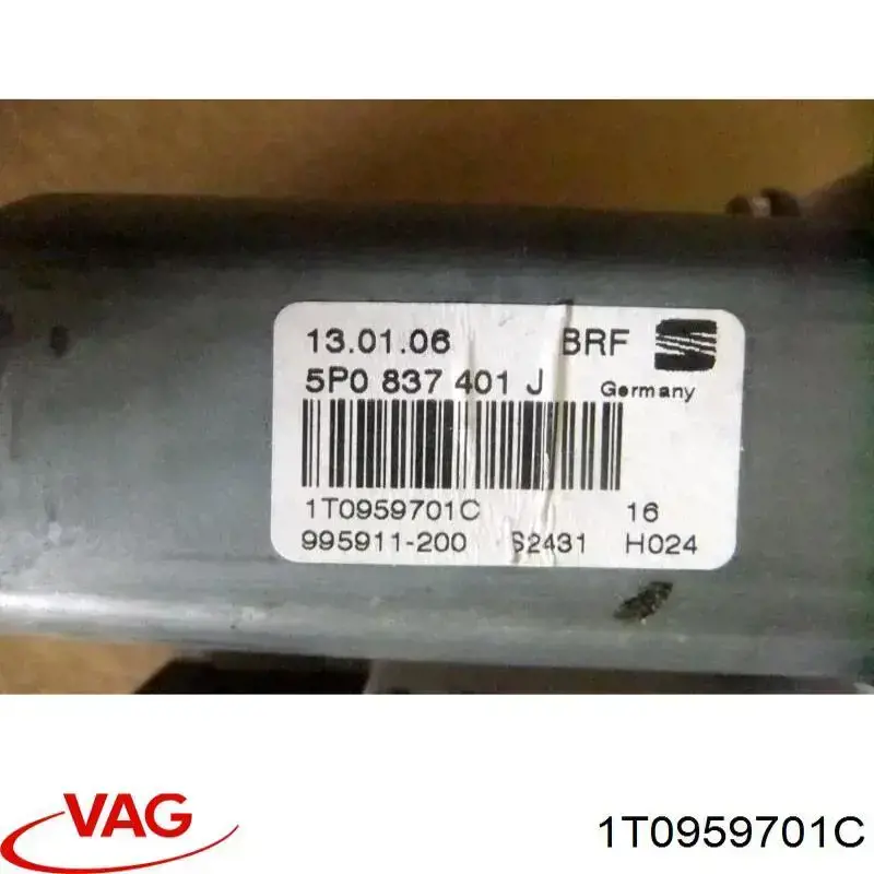 Мотор стеклоподъемника водительской двери VAG 1T0959701C цена, от 14.41 USD