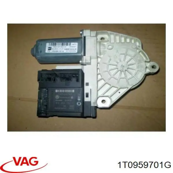 Мотор стеклоподъемника водительской двери VAG 1T0959701G цена, от 17.72 USD