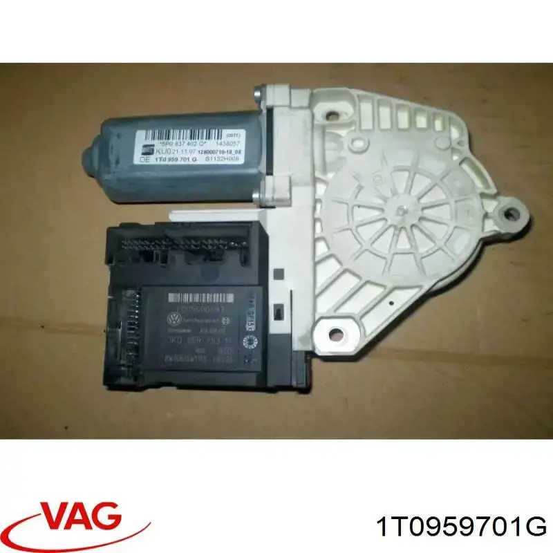 1T0959701G VAG Мотор стеклоподъемника двери передней, левой