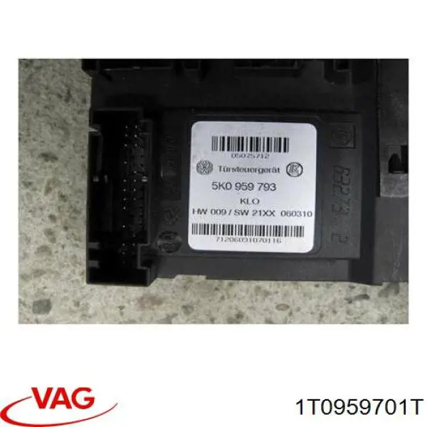 1T0959701T VAG Мотор стеклоподъемника двери передней, левой