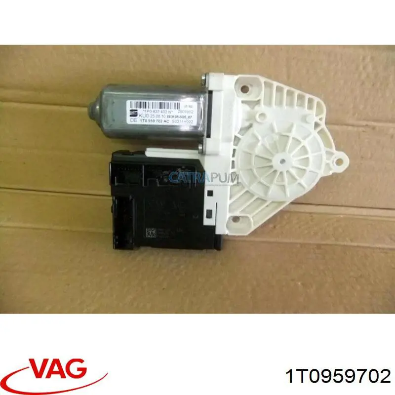 Купить 1T0959702 VAG Мотор стеклоподъемника двери передней правой