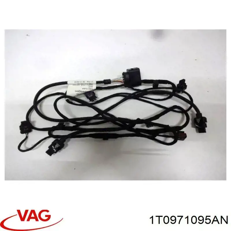 Кабель (провод) парктроника бампера переднего VAG 1T0971095AN