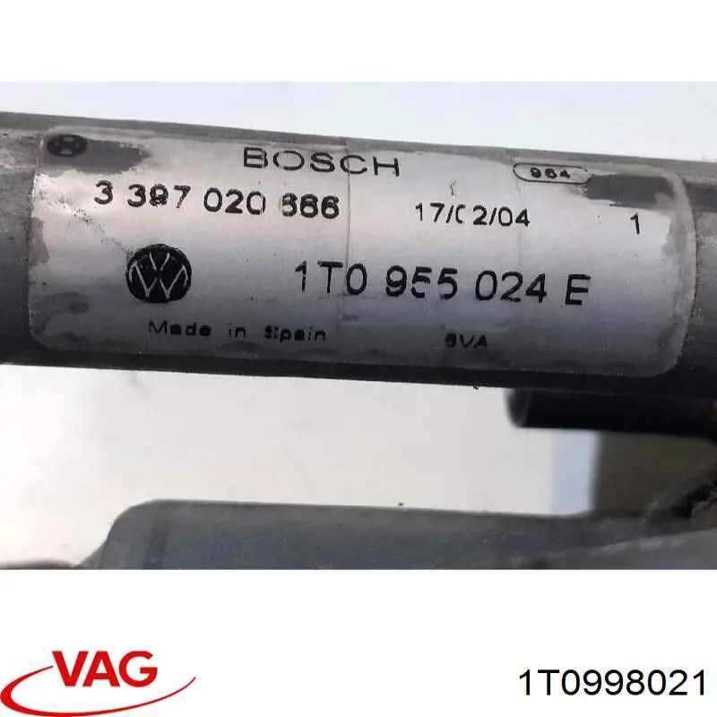 Купить 1T0998021A VAG Трапеция дворников