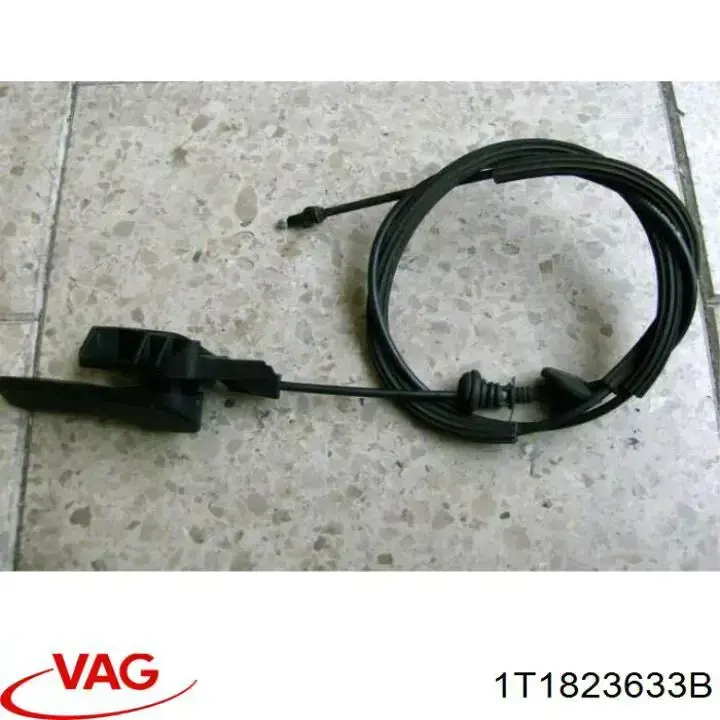 1T1823633B VAG кронштейн ручки открывания капота