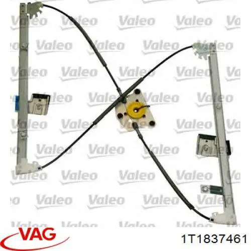 1T1837461 VAG Механизм стеклоподъемника передней левой двери