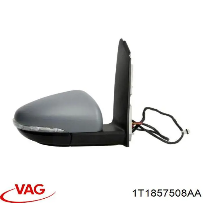 Наружное зеркало правое VAG 1T1857508AA цена, от 205.33 USD