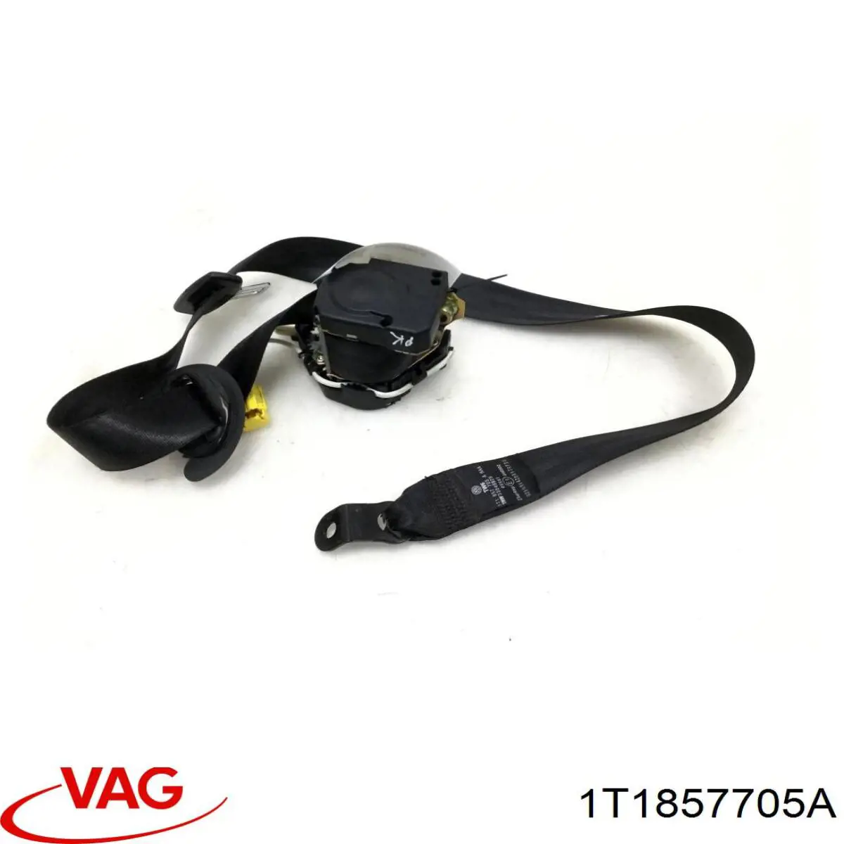 Ремень безопасности передний левый VAG 1T1857705A цена, от 24.83 USD