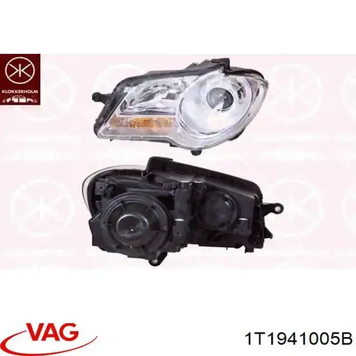 Купить 1T1941005B VAG Фара левая передняя