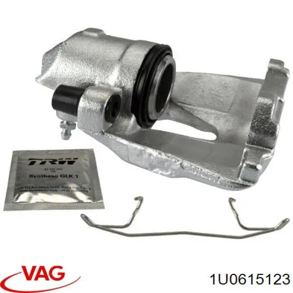 Суппорт тормозной передний левый 1U0615123 VAG