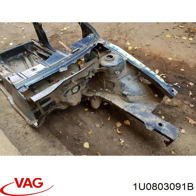 Левый передний лонжерон VAG 1U0803091B цена, от 115.69 USD