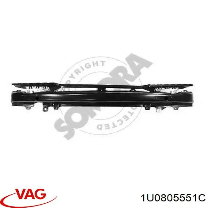 Шина бампера переднего FPS FP6404940 цена, от 54.07 USD