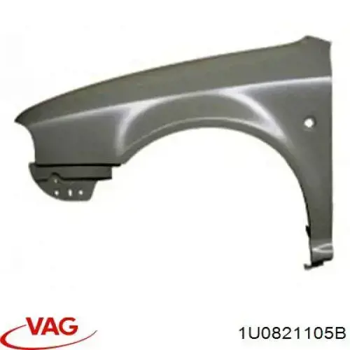 Купить 1U0821105B VAG Крыло переднее левое