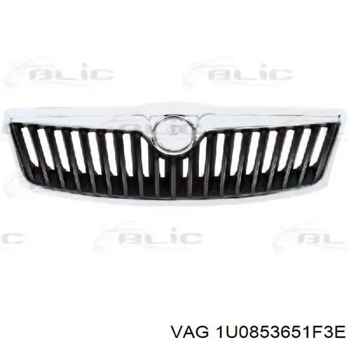 1U0853651F3E VAG Решетка радиатора
