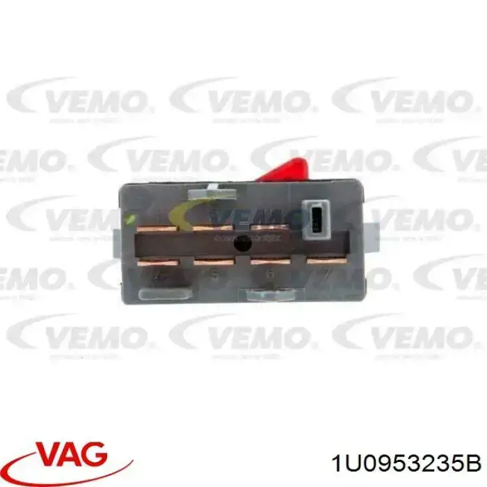 Кнопка аварийного сигнала VAG 1U0953235B цена, от 10.46 USD