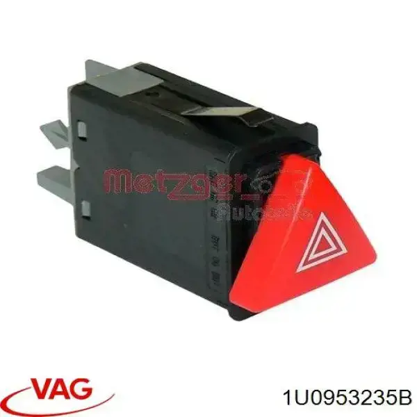 Купить 1U0953235B VAG Кнопка включения аварийной сигнализации