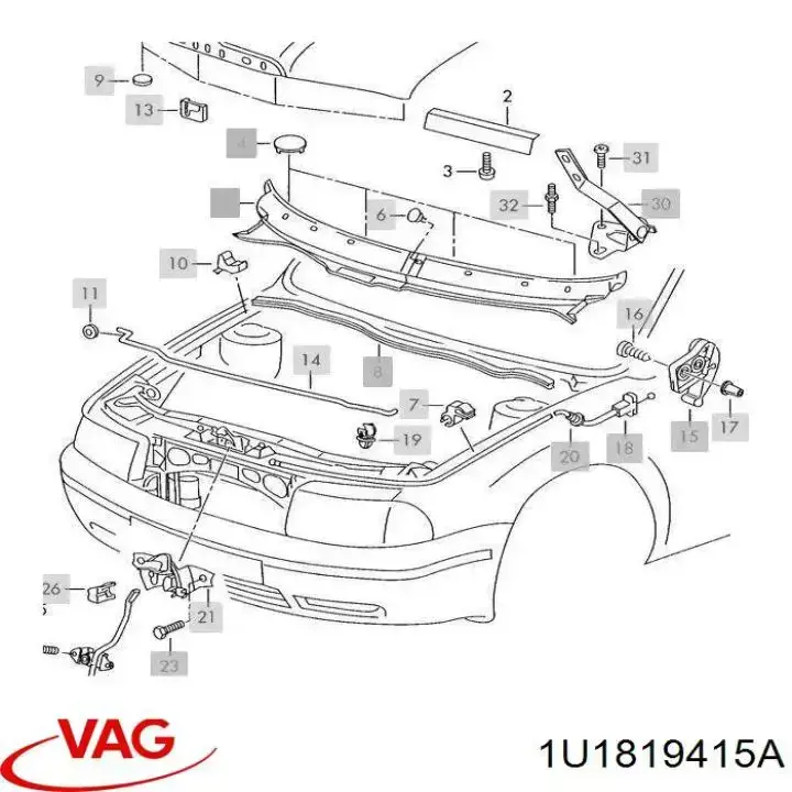  1U1819415 VAG