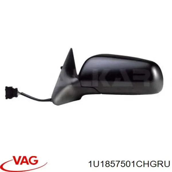 Купить 1U1857501CHGRU VAG Наружное зеркало левое