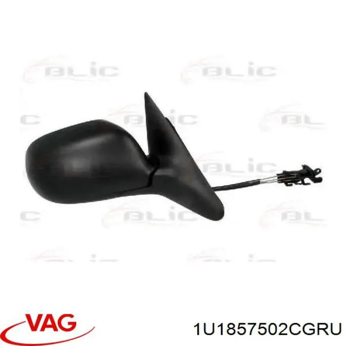 Наружное зеркало правое VAG 1U1857502CGRU цена, от 30.38 USD