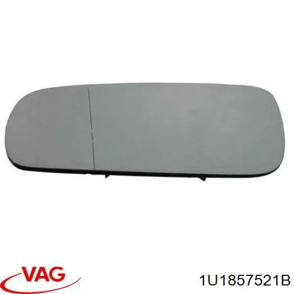 Купить 1U1857521B VAG Стекло зеркала заднего вида, левого
