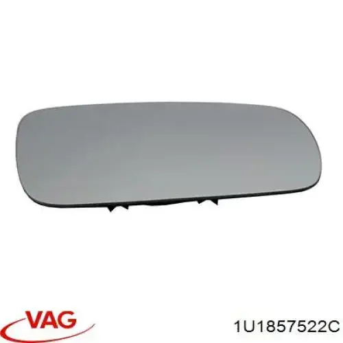 Стекло зеркала заднего вида, правого VAG 1U1857522C цена, от 6.21 USD