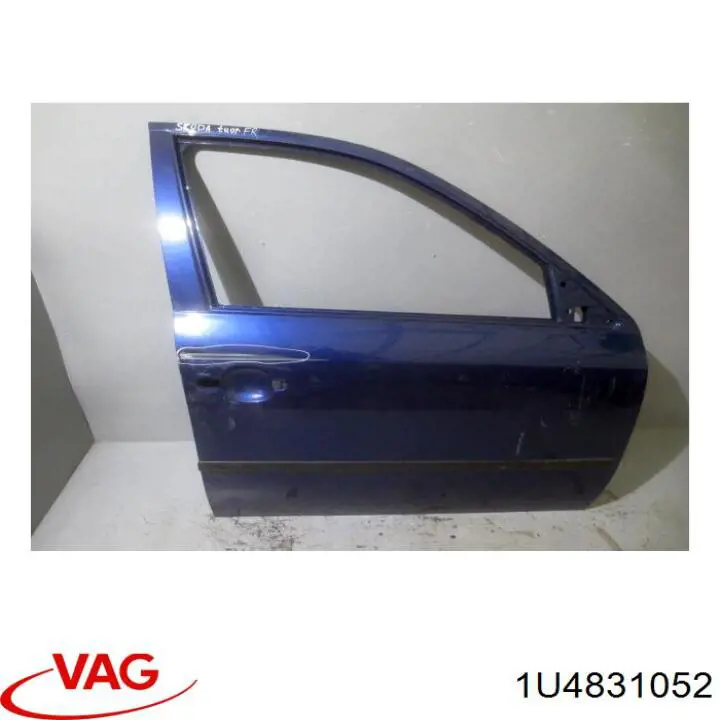 Купить 1U4831052 VAG Дверь передняя правая