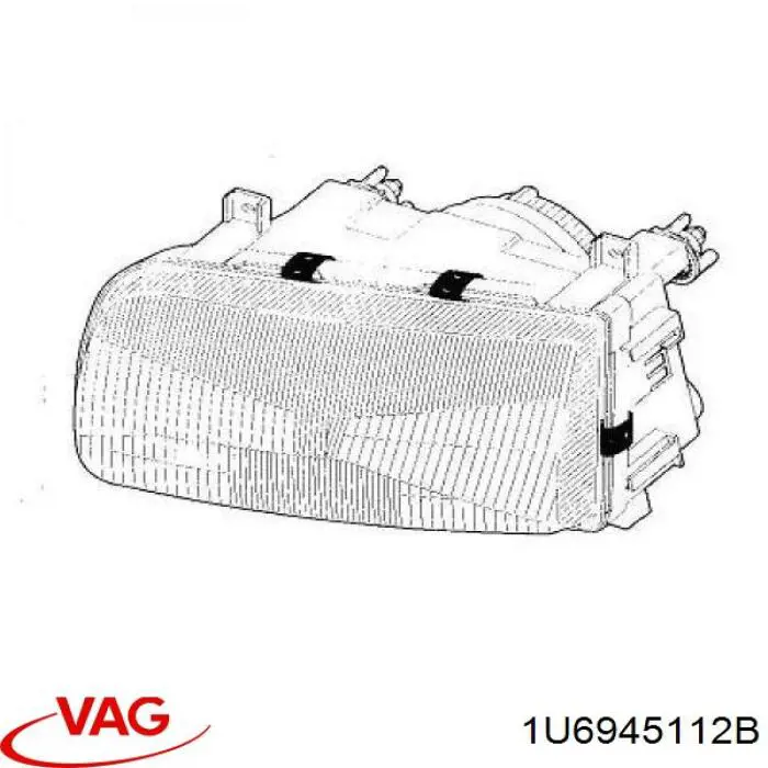 Купить 1U6945112B VAG Задняя правая фара