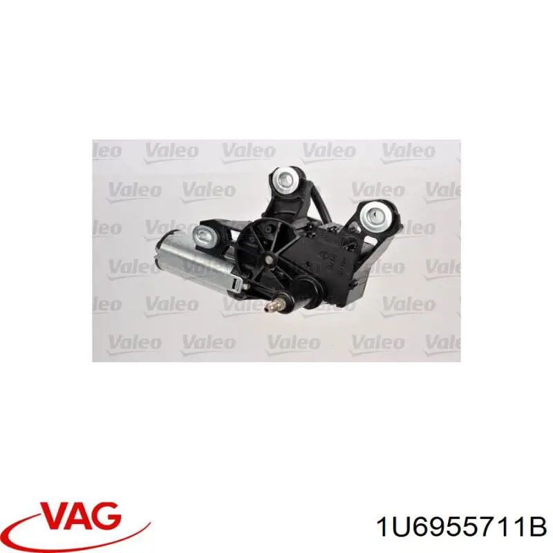 Купить 1U6955711B VAG Мотор стеклоочистителя заднего стекла