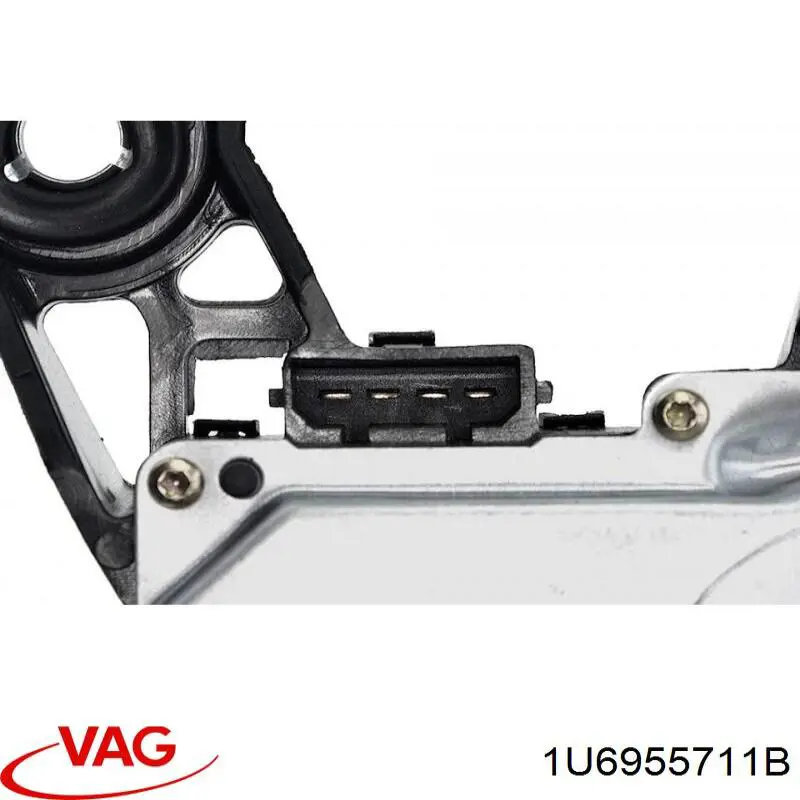 Моторчик заднего дворника 1U6955711B VAG