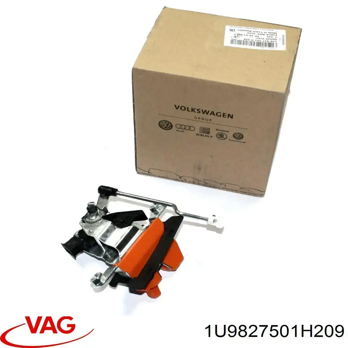 Fecho de tampa de porta-malas (de 3ª/5ª porta traseira) para Skoda Octavia I A4 1U5