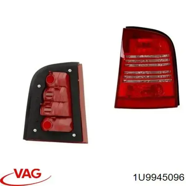 Фонарь задний правый VAG 1U9945096 цена, от 28.22 USD