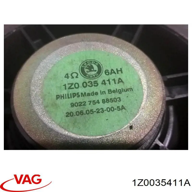 Динамик передней двери VAG 1Z0035411A цена, от 17.80 USD