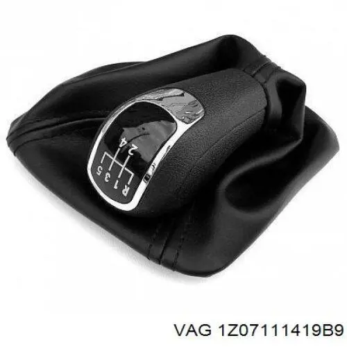 1Z07111419B9 VAG Ручка рычага коробки передач