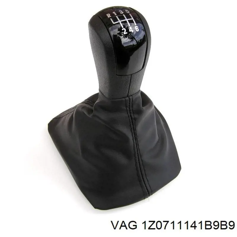 Ручка КПП 1Z0711141B9B9 VAG