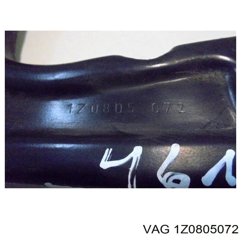 Суппорт радиатора правый (монтажная панель крепления фар) 1Z0805072 VAG
