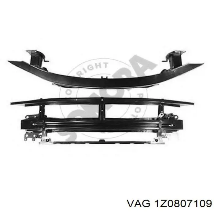 Шина бампера переднего VAG 1Z0807109 цена, от 52.00 USD