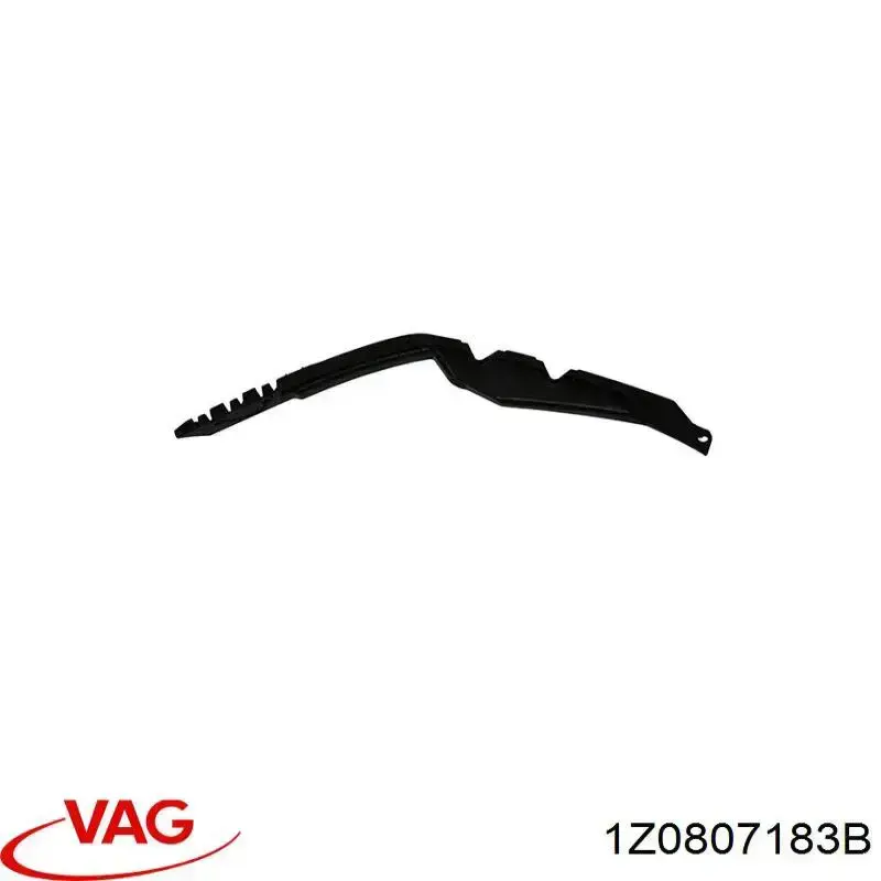 Направляющая переднего бампера левая 1Z0807183B VAG