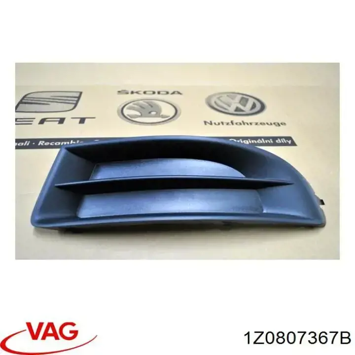 Купить 1Z0807367B VAG Решетка бампера переднего левая