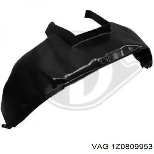 Подкрылок крыла переднего левый передний 1Z0809953DREF VAG
