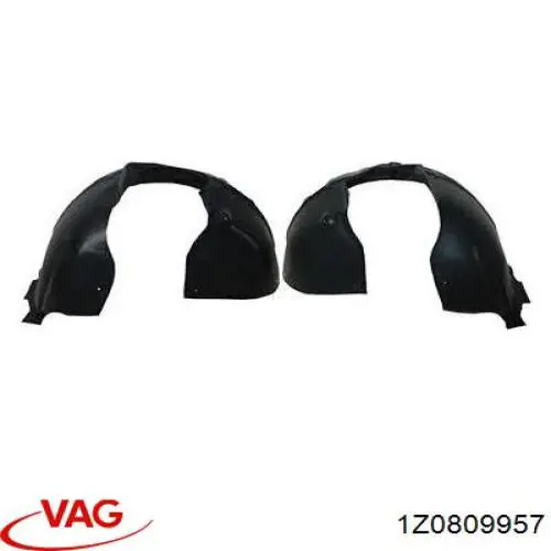 Подкрылок крыла переднего левый задний VAG 1Z0809957 цена, от 19.00 USD