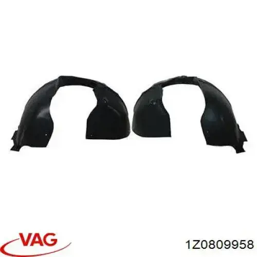 Купить 1Z0809958 VAG Подкрылок крыла переднего правый задний
