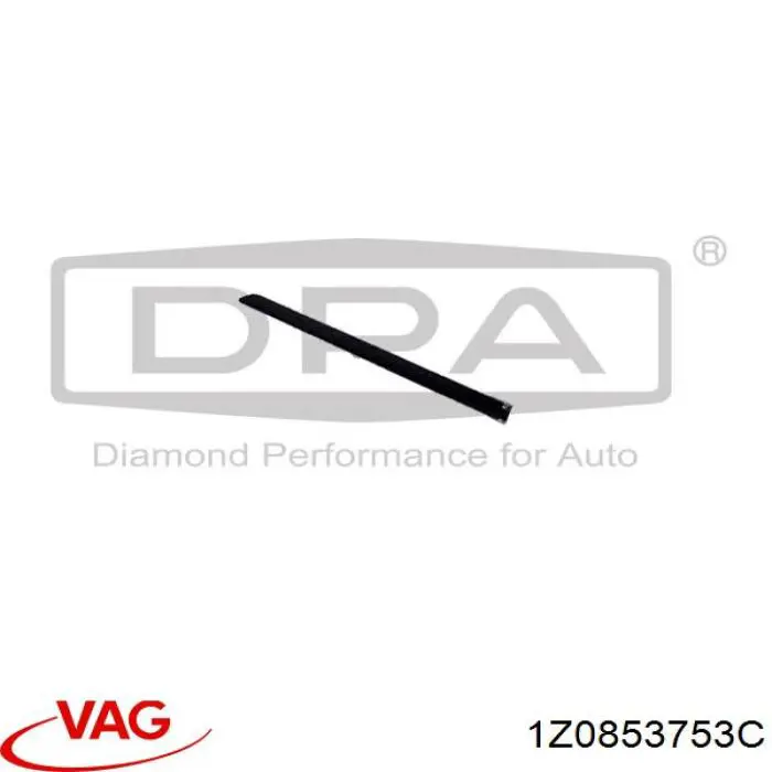 Молдинг двери задней левой Diamond/DPA 88530704302 цена, от 7.99 USD