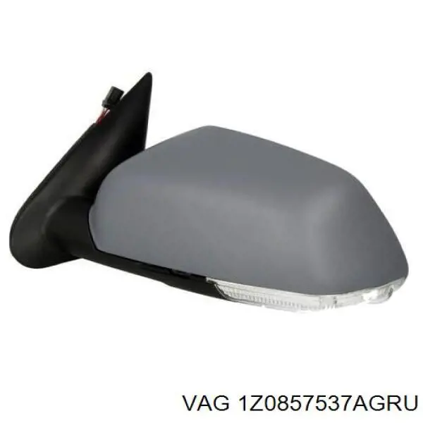 Накладка левого зеркала заднего вида VAG 1Z0857537AGRU