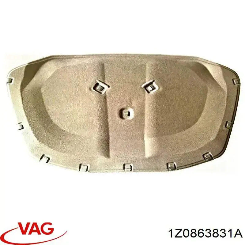 Шумоизоляция капота 1Z0863831A VAG