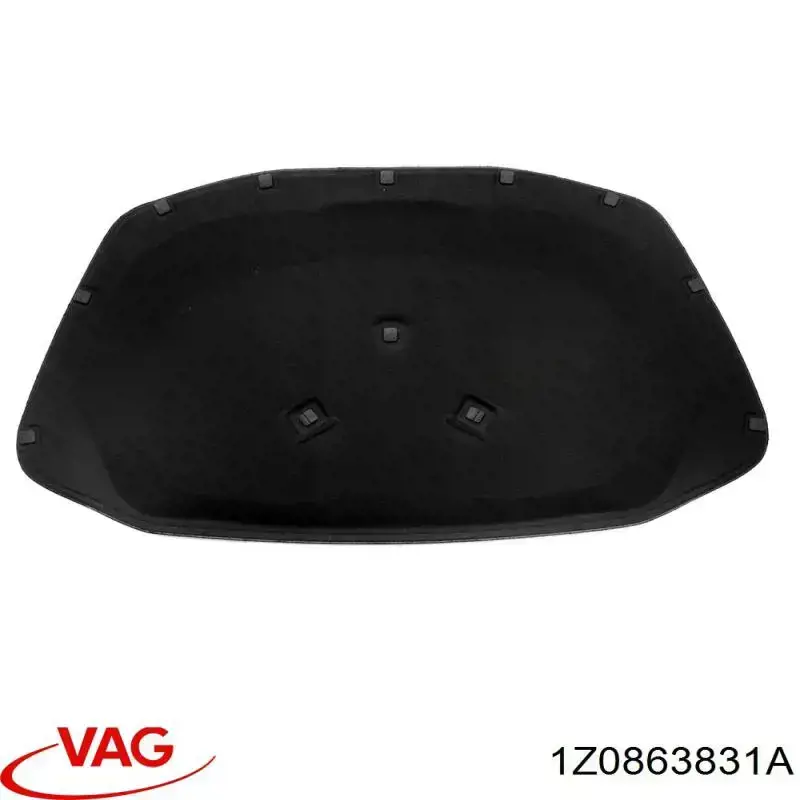 Купить 1Z0863831A VAG Термошумоизоляция капота