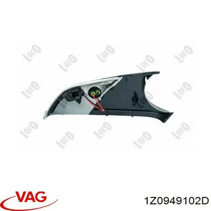 Указатель поворота зеркала, правый Signeda VVWM1027PRO цена, от 35.18 USD
