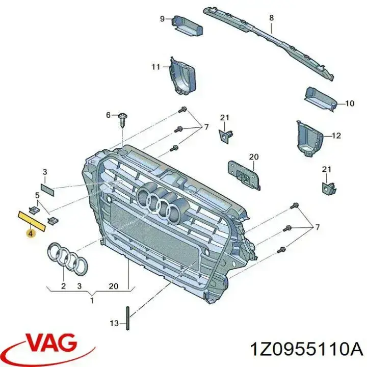 Крышка форсунки омывателя фары передней Polcar 69230722 цена, от 1.94 USD