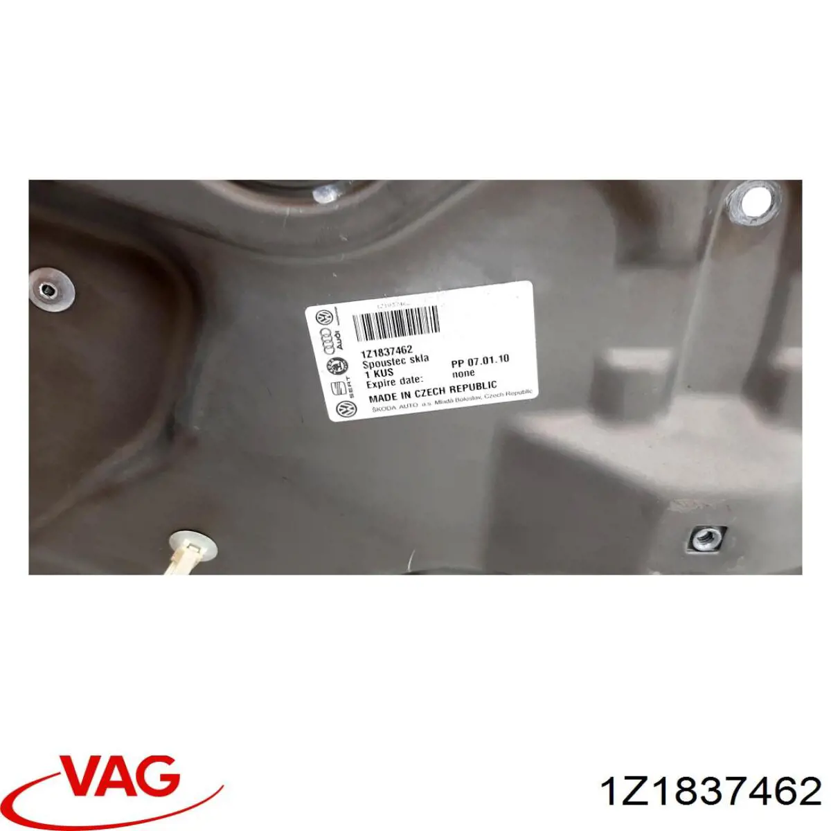Механизм стеклоподъемника двери передней, правой VAG 1Z1837462