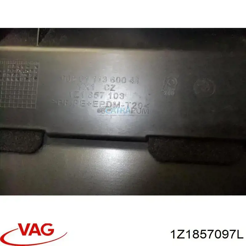 Ящик перчаточный (бардачок) на Skoda Octavia A5, 1Z5
