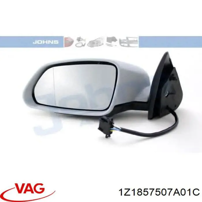 1Z1857507A01C VAG Левое боковое зеркало